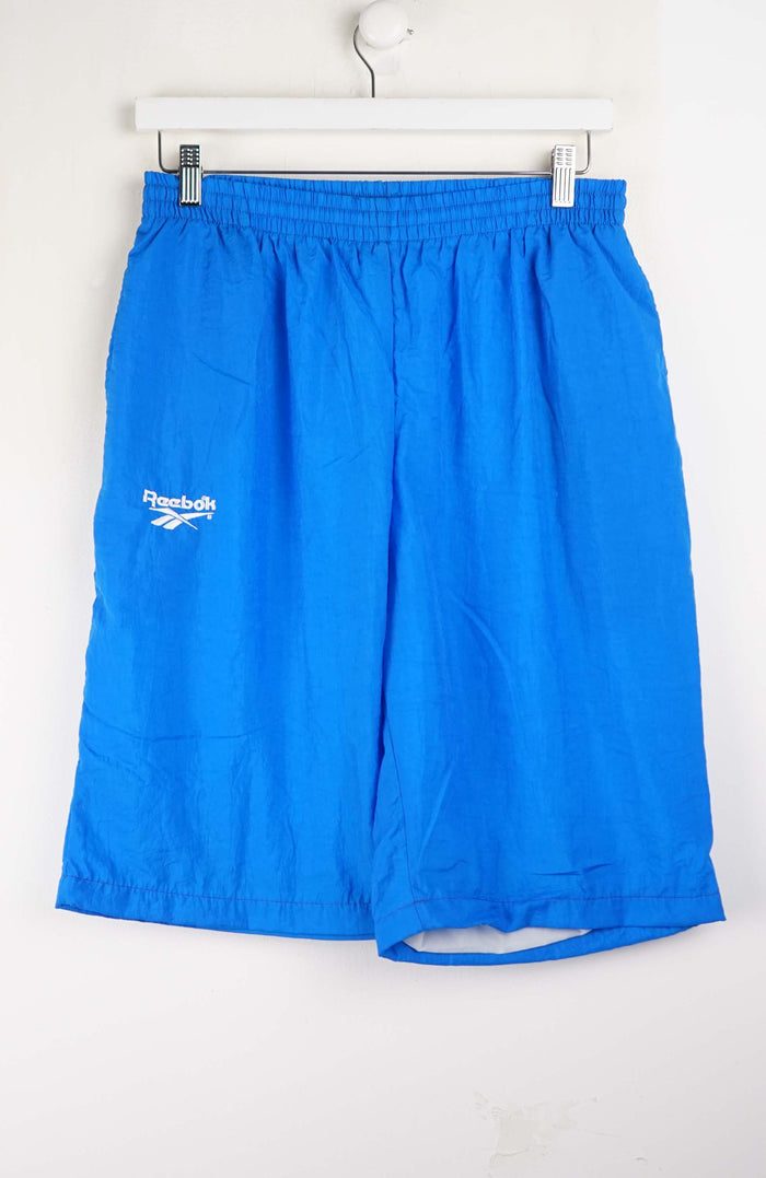 VINTAGE REEBOK TRACK PANT SHORTS (S)