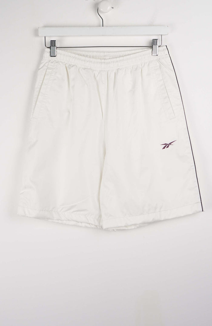 VINTAGE REEBOK TRACK PANT SHORTS (S)