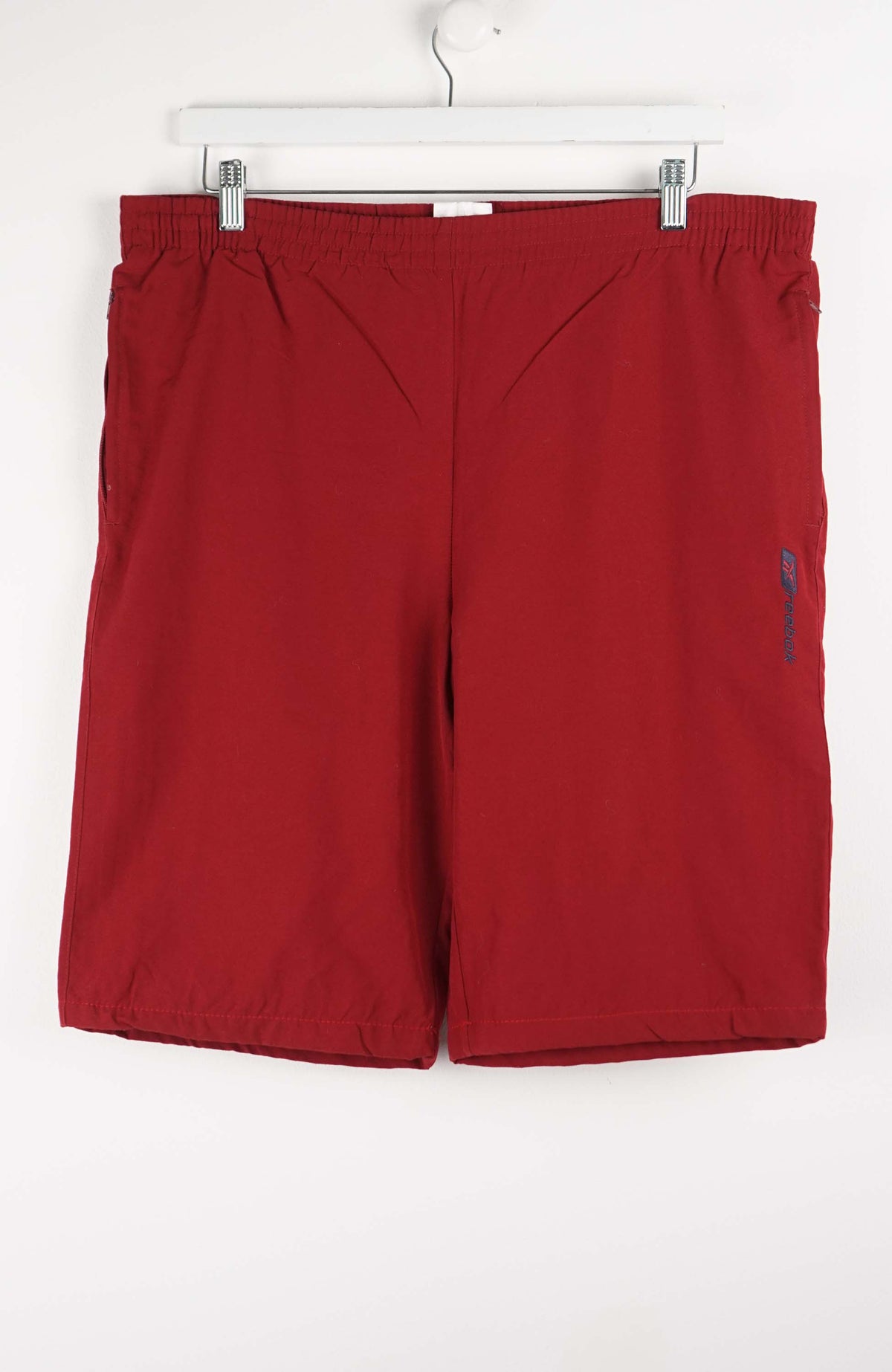 VINTAGE REEBOK TRACK PANT SHORTS (XL)