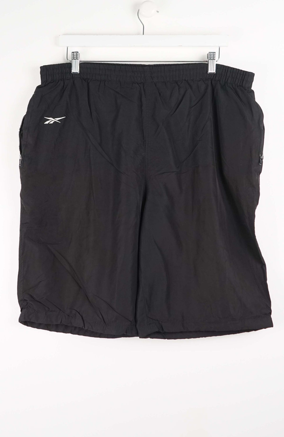 VINTAGE REEBOK TRACK PANT SHORTS (XL)