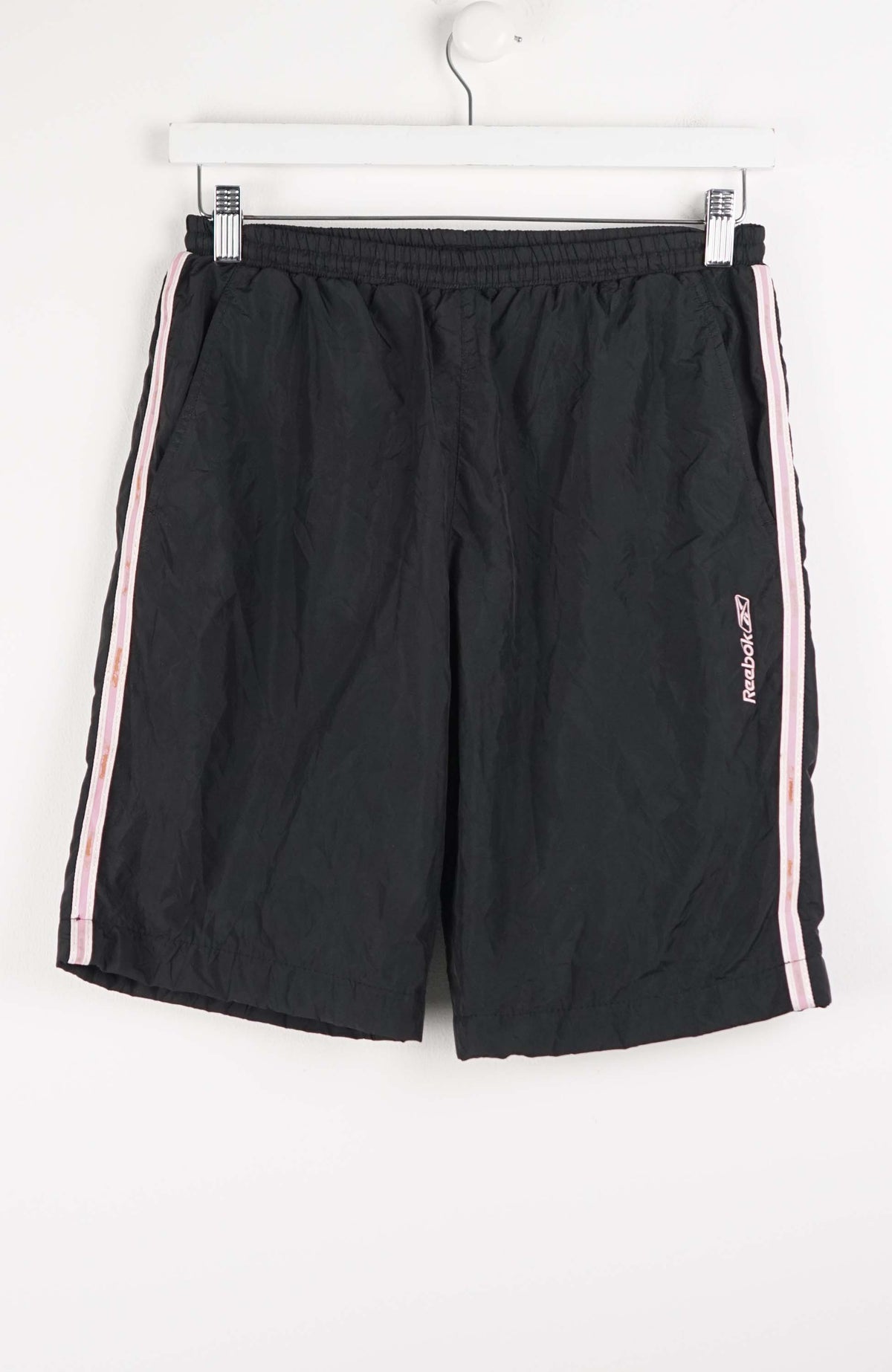 VINTAGE REEBOK TRACK PANT SHORTS (XS)