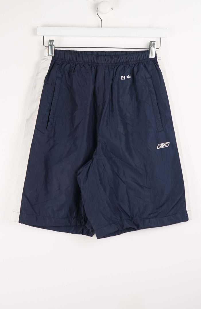 VINTAGE REEBOK TRACK PANT SHORTS (XS)
