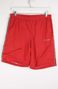 VINTAGE REEBOK TRACK PANT SHORTS (M)