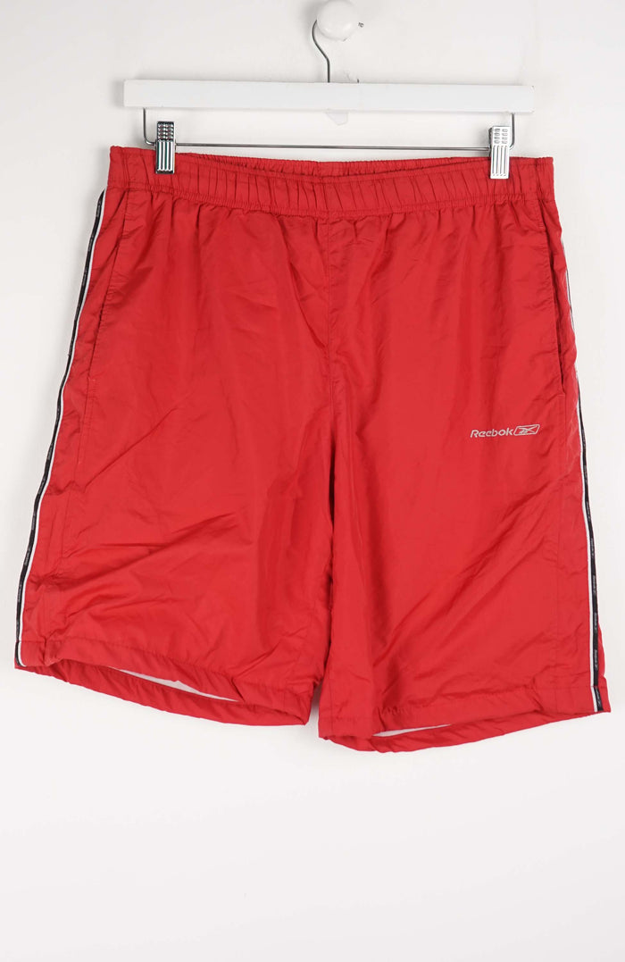 VINTAGE REEBOK TRACK PANT SHORTS (M)