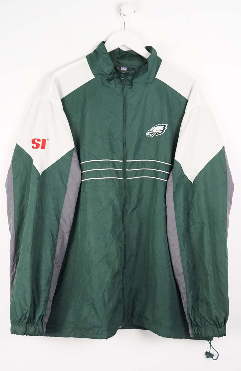 VINTAGE NFL REEBOK PHILADELPHIA EAGLES WINDBREAKER (XXL)
