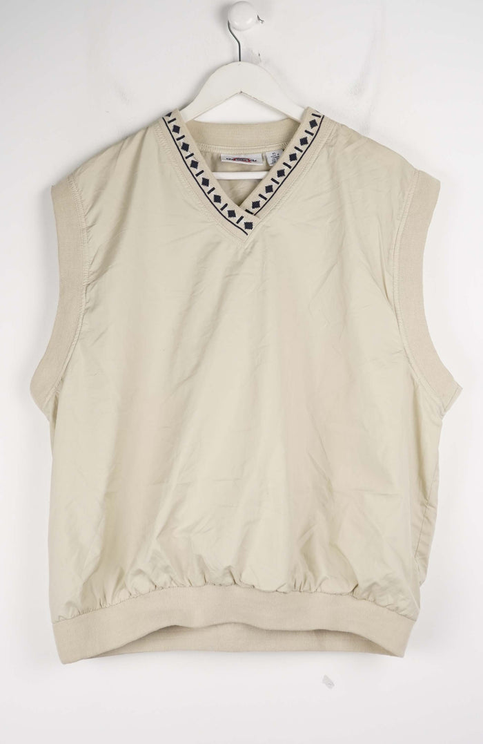 VINTAGE REEBOK WINDBREAKER VEST (M)