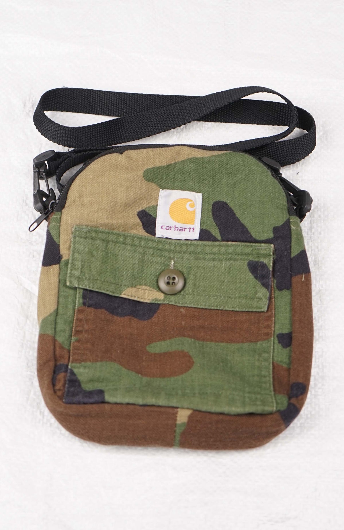 VINTAGE REWORK CAMO SHOULDER BAG