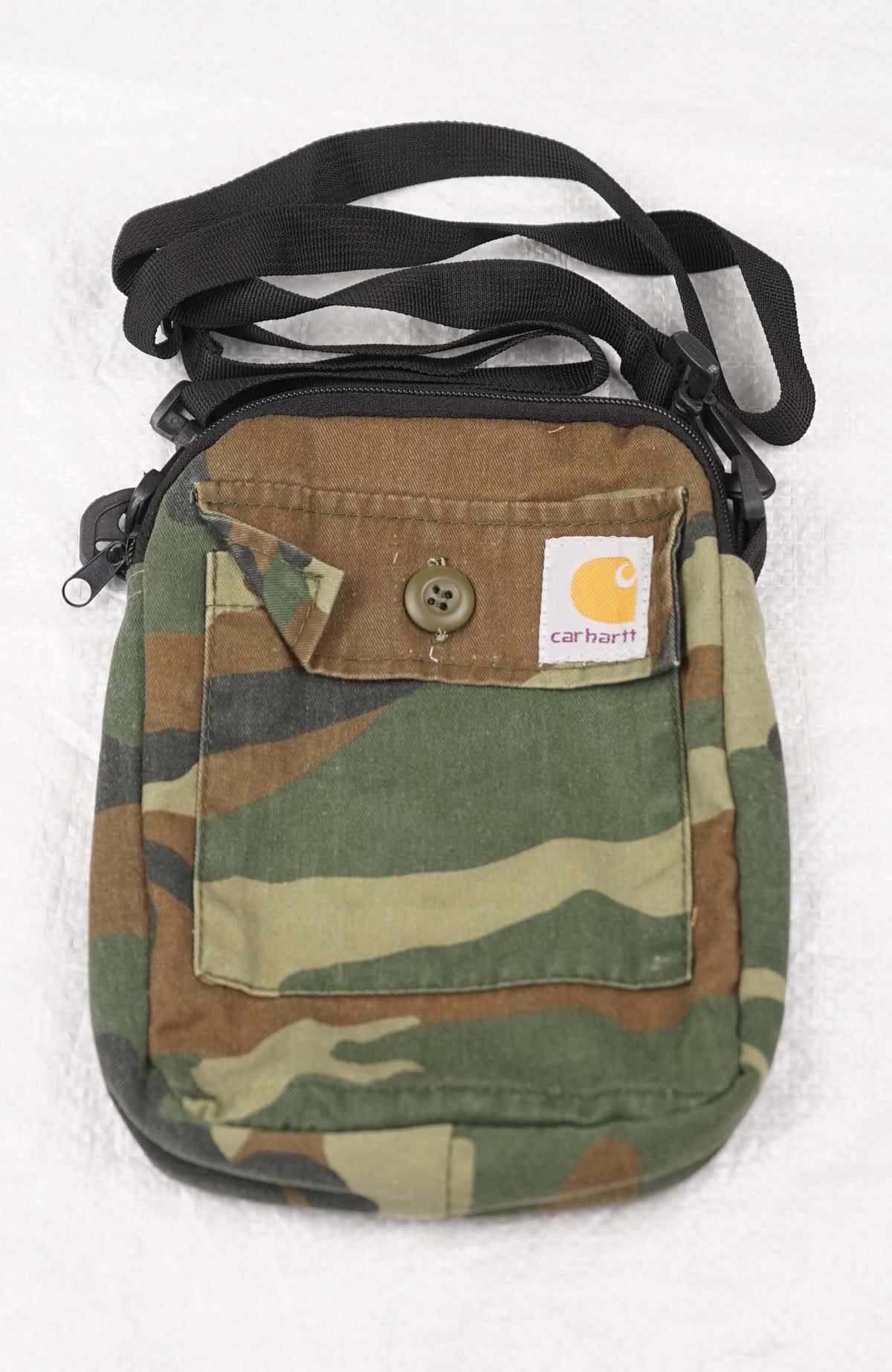 VINTAGE REWORK CAMO SHOULDER BAG