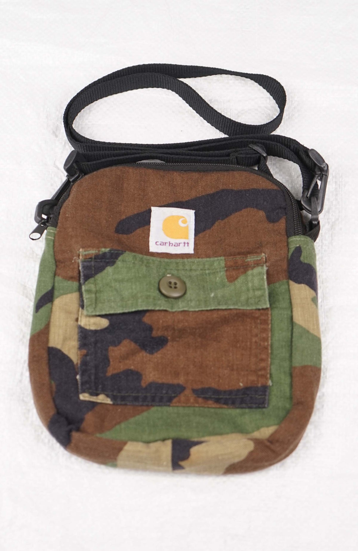 VINTAGE REWORK CAMO SHOULDER BAG