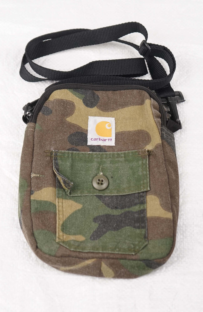 VINTAGE REWORK CAMO SHOULDER BAG