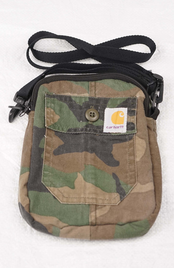 VINTAGE REWORK CAMO SHOULDER BAG