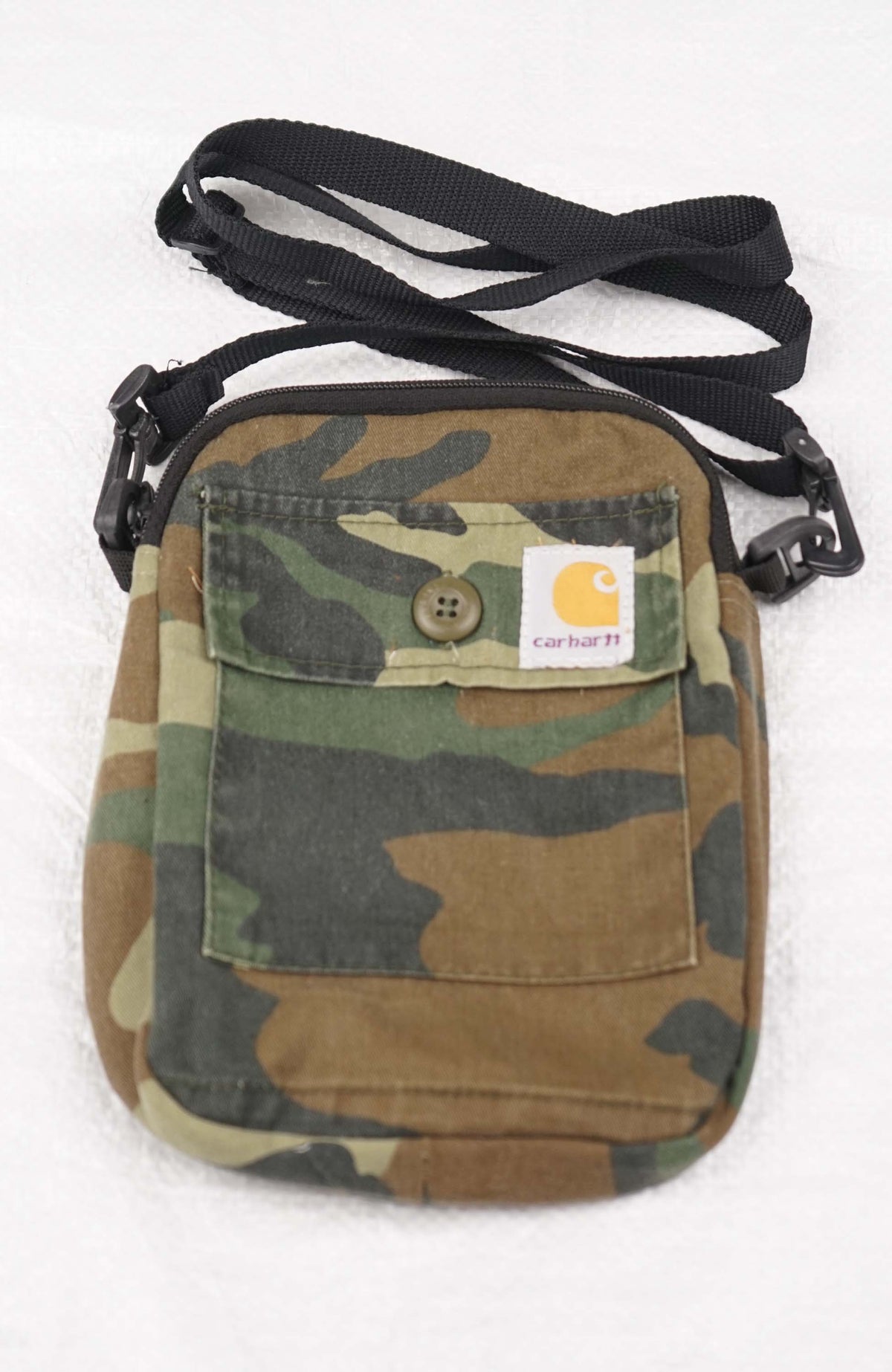 VINTAGE REWORK CAMO SHOULDER BAG