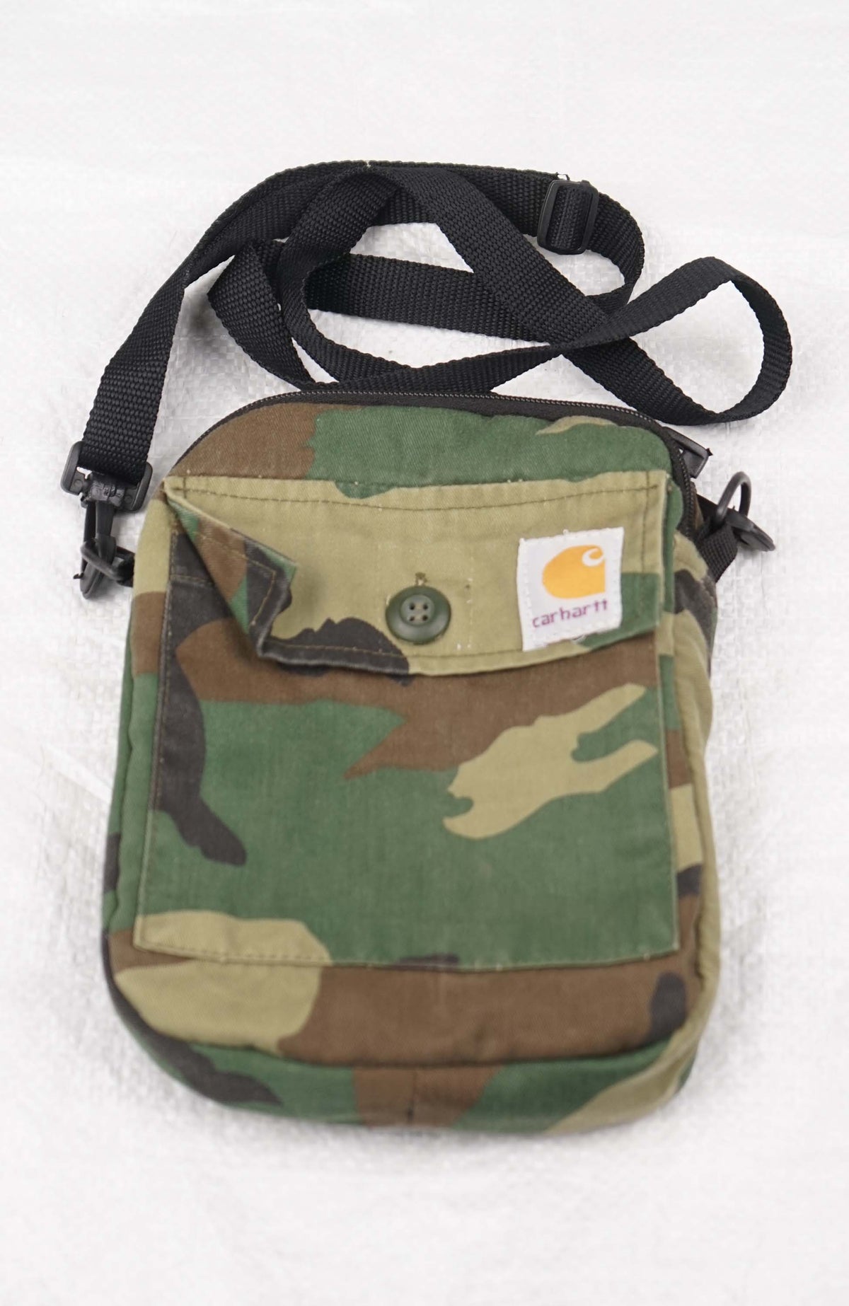 VINTAGE REWORK CAMO SHOULDER BAG