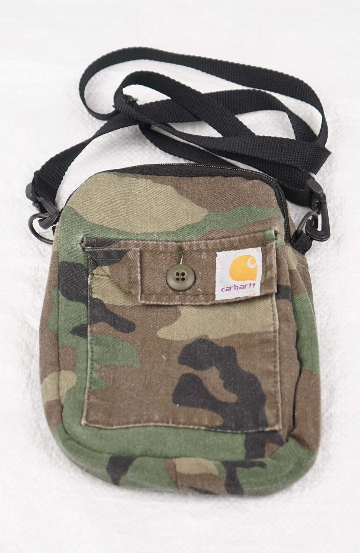 VINTAGE REWORK CAMO SHOULDER BAG