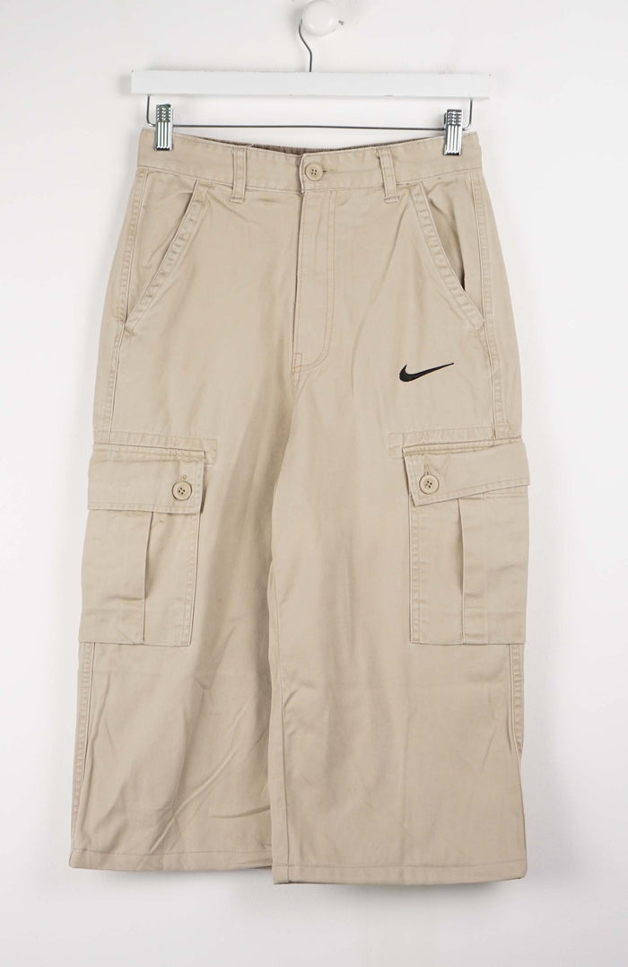 VINTAGE REWORK CARGO CAPRI SHORTS W27