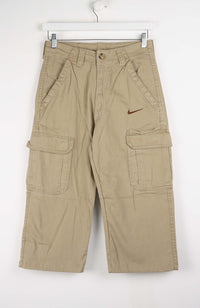 VINTAGE REWORK CARGO CAPRI SHORTS W28