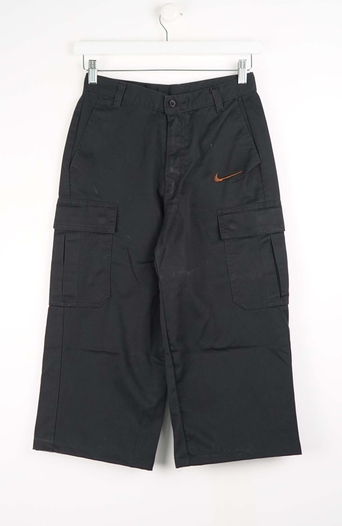 VINTAGE REWORK CARGO CAPRI SHORTS W28