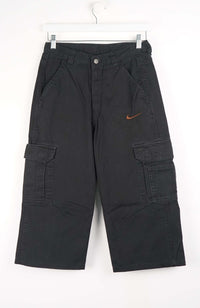 VINTAGE REWORK CARGO CAPRI SHORTS W28