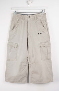 VINTAGE REWORK CARGO CAPRI SHORTS W28