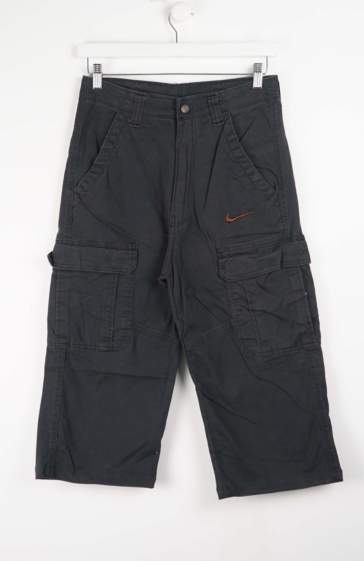 VINTAGE REWORK CARGO CAPRI SHORTS W29