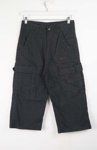 VINTAGE REWORK CARGO CAPRI SHORTS W29