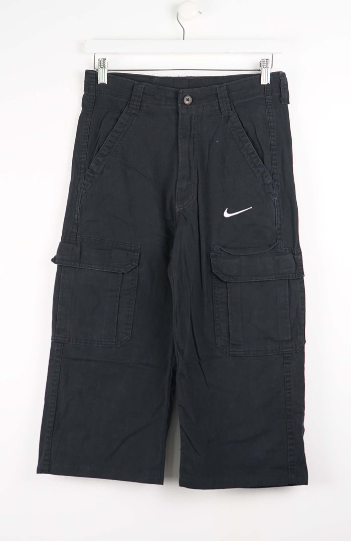 VINTAGE REWORK CARGO CAPRI SHORTS W30
