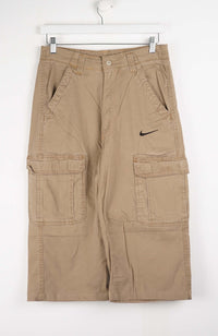 VINTAGE REWORK CARGO CAPRI SHORTS W30