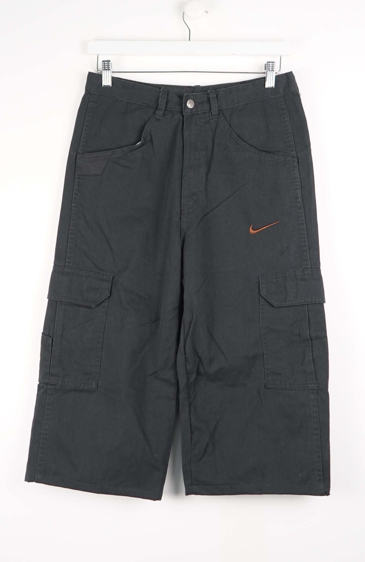 VINTAGE REWORK CARGO CAPRI SHORTS W30