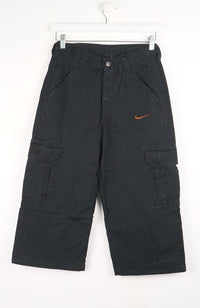 VINTAGE REWORK CARGO CAPRI SHORTS W30