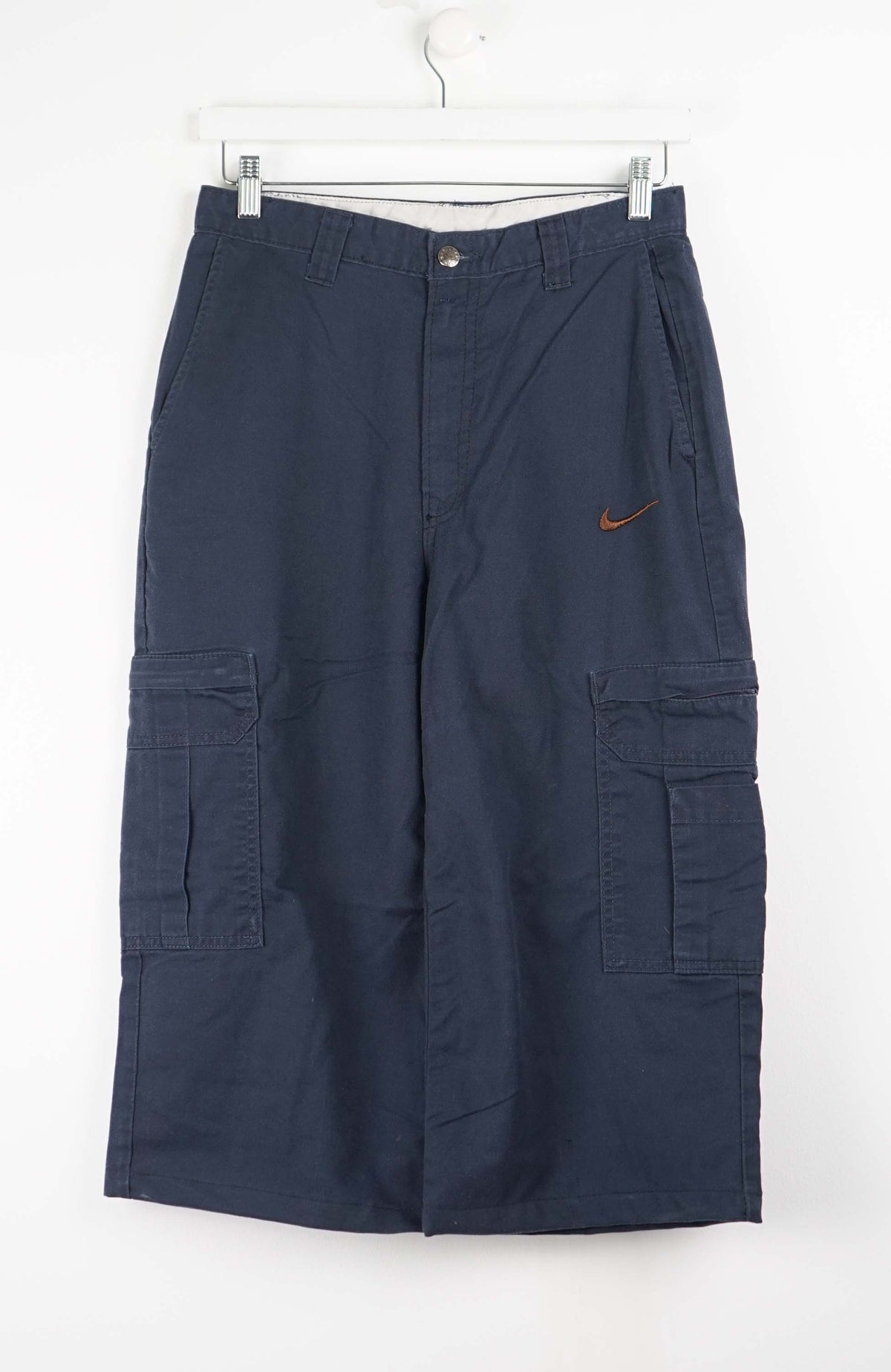 VINTAGE REWORK CARGO CAPRI SHORTS W30