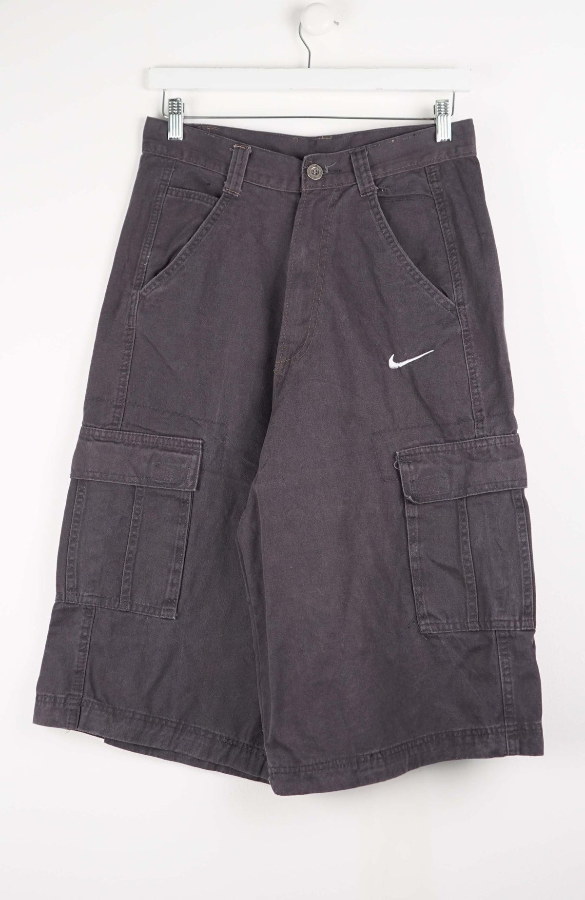 VINTAGE REWORK CARGO CAPRI SHORTS W31