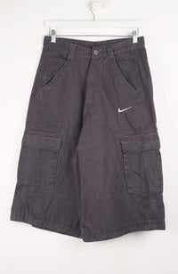 VINTAGE REWORK CARGO CAPRI SHORTS W31