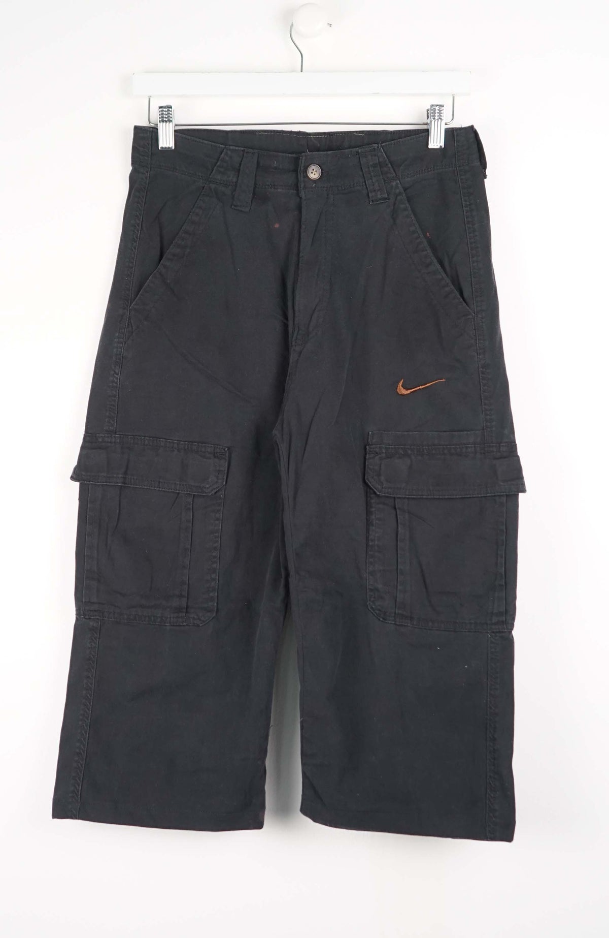 VINTAGE REWORK CARGO CAPRI SHORTS W31