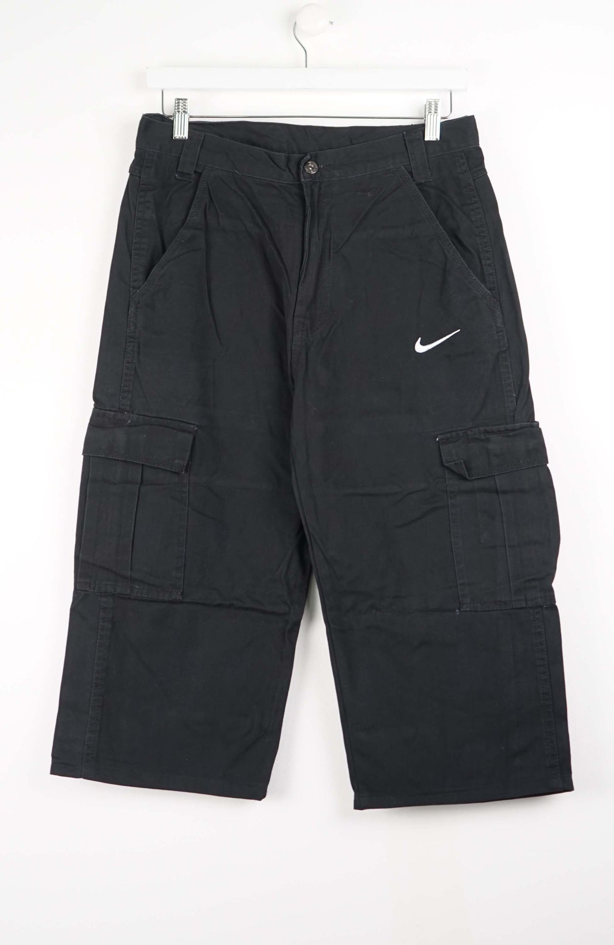 VINTAGE REWORK CARGO CAPRI SHORTS W32