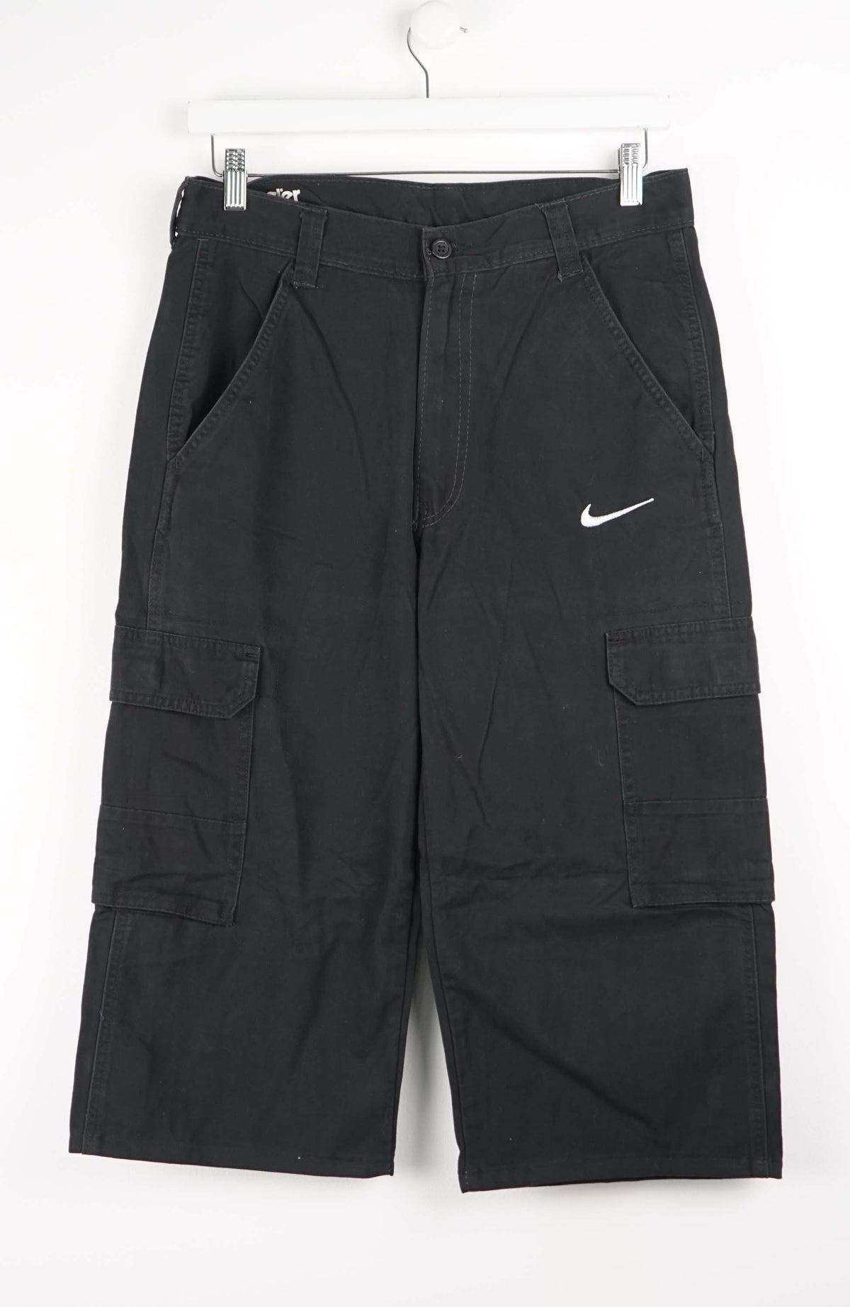 VINTAGE REWORK CARGO CAPRI SHORTS W32