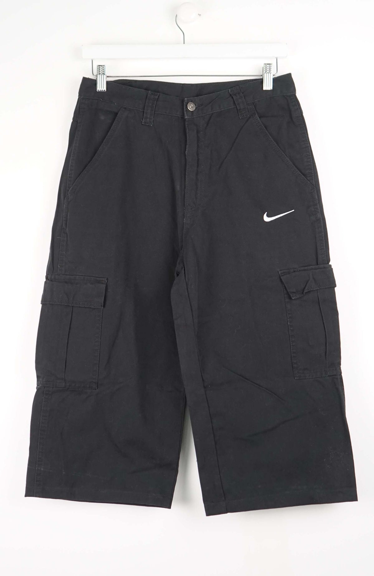 VINTAGE REWORK CARGO CAPRI SHORTS W32