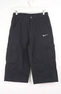 VINTAGE REWORK CARGO CAPRI SHORTS W32