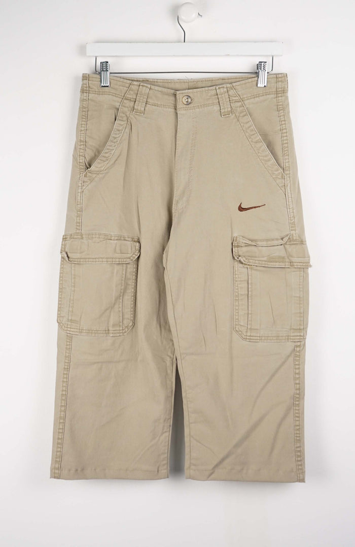VINTAGE REWORK CARGO CAPRI SHORTS W32