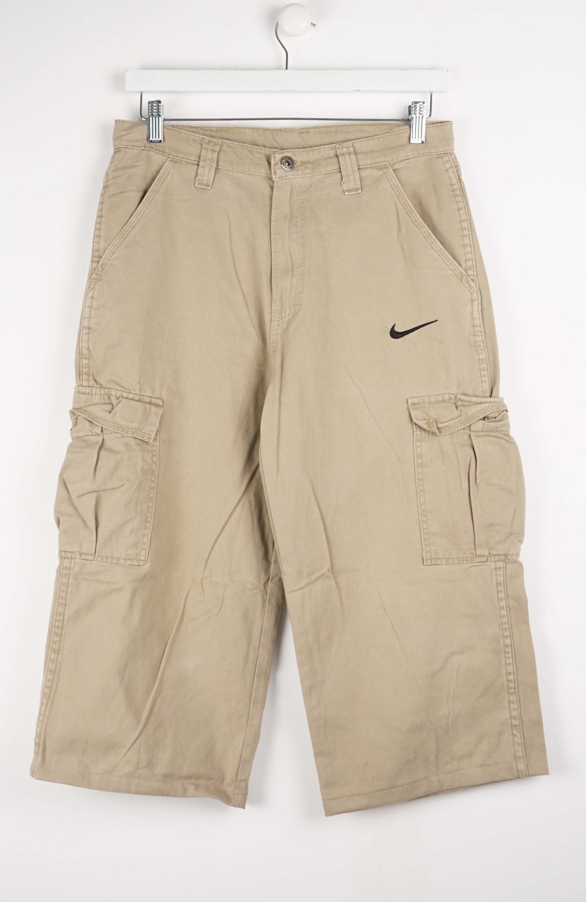 VINTAGE REWORK CARGO CAPRI SHORTS W32