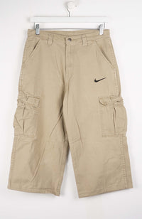 VINTAGE REWORK CARGO CAPRI SHORTS W32