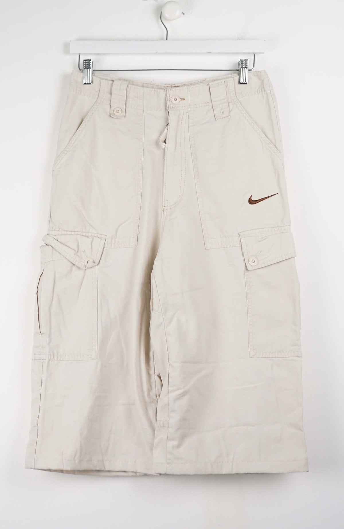 VINTAGE REWORK CARGO CAPRI SHORTS W32