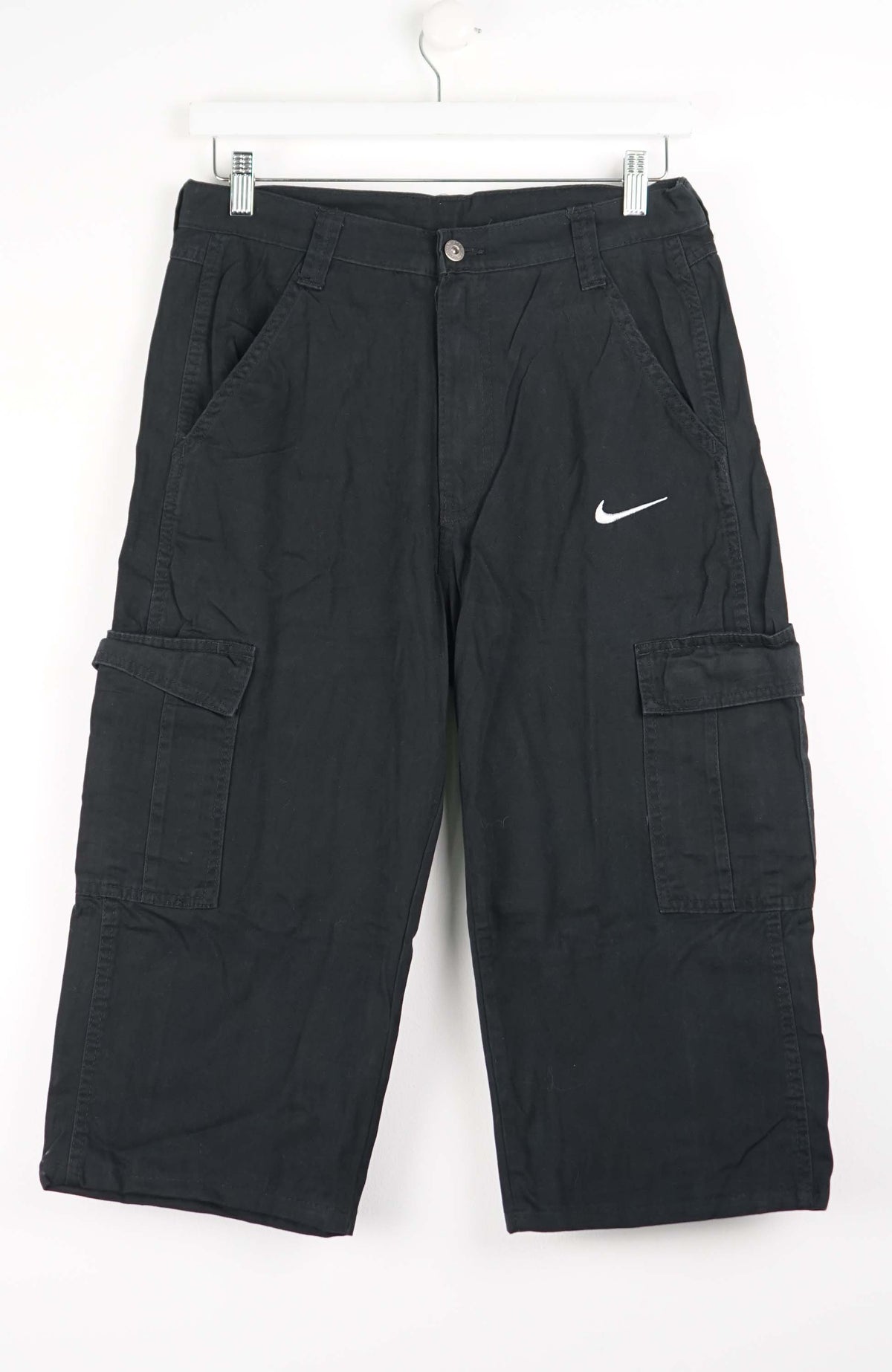 VINTAGE REWORK CARGO CAPRI SHORTS W32