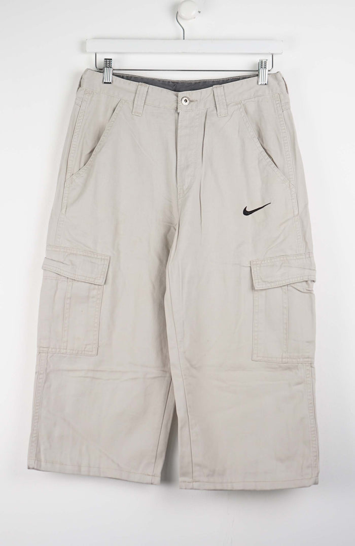 VINTAGE REWORK CARGO CAPRI SHORTS W32