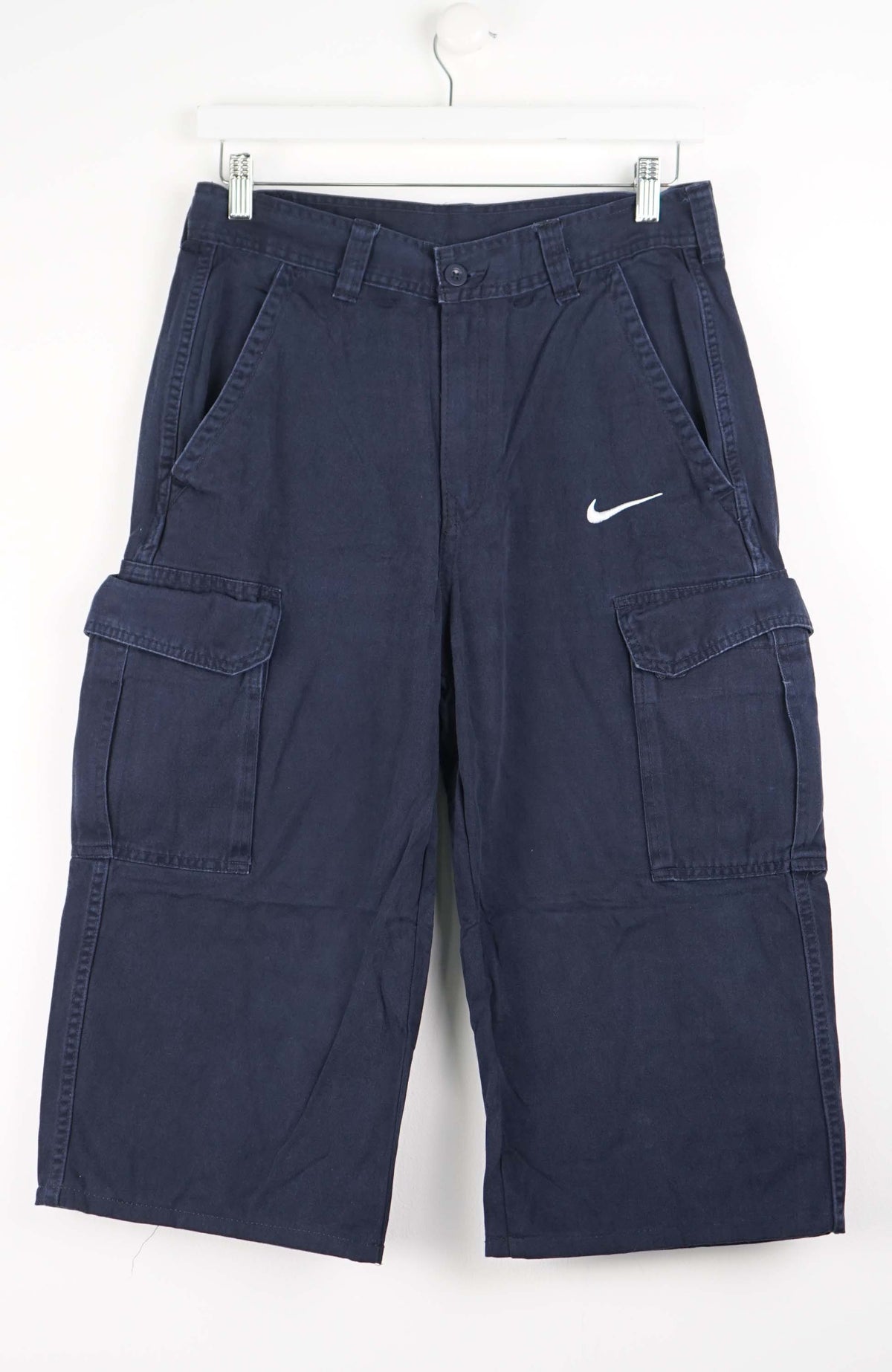 VINTAGE REWORK CARGO CAPRI SHORTS W32