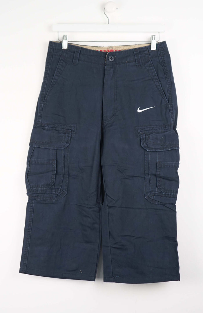 VINTAGE REWORK CARGO CAPRI SHORTS W32