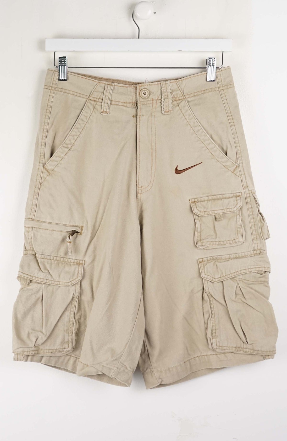 VINTAGE REWORK CARGO SHORTS W28