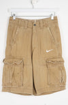 VINTAGE REWORK CARGO SHORTS W28