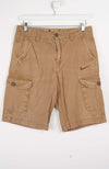 VINTAGE REWORK CARGO SHORTS W30
