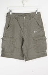 VINTAGE REWORK CARGO SHORTS W30
