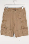 VINTAGE REWORK CARGO SHORTS W30